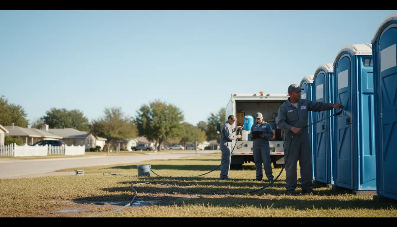 Long-Term Portable Toilet Rental in Ashburn, GA near me